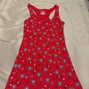 No Boundaries Red Tank Top